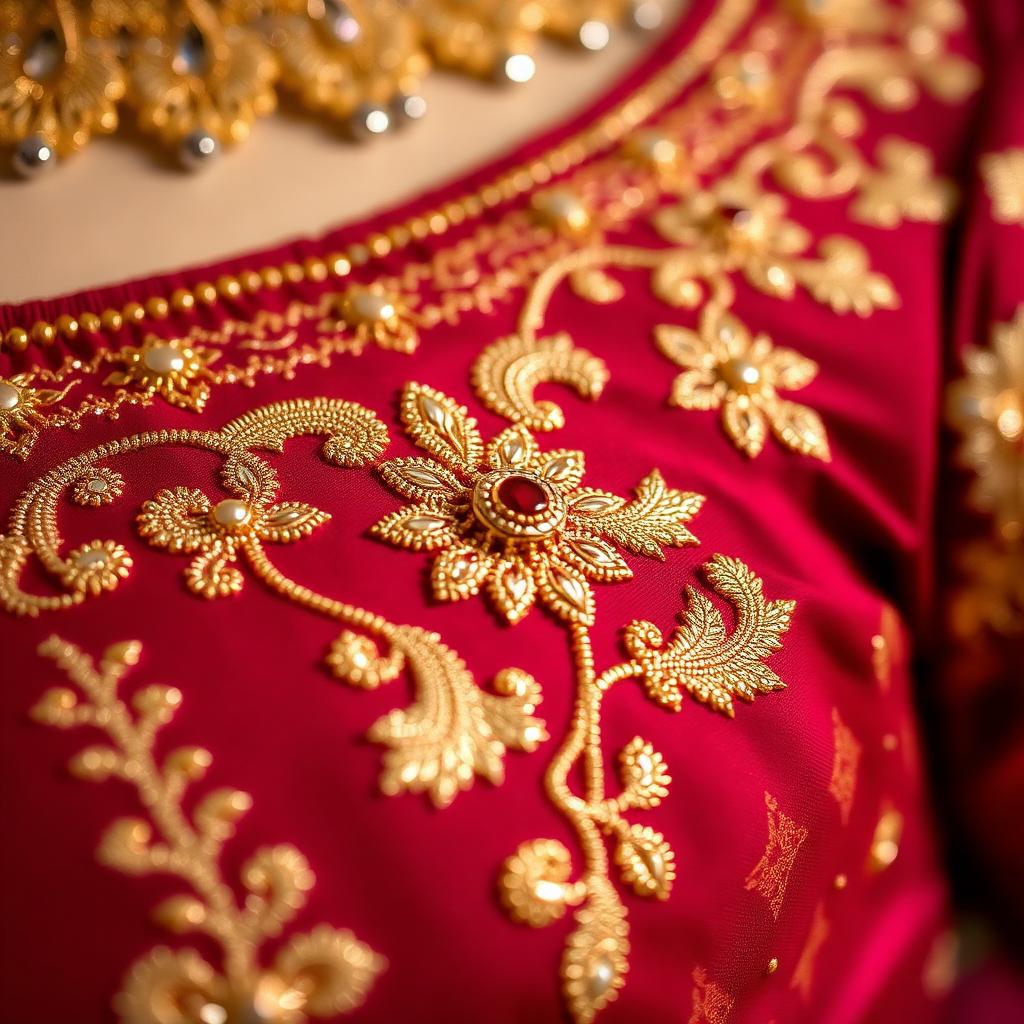 Hand Aari & Zari Embroidery